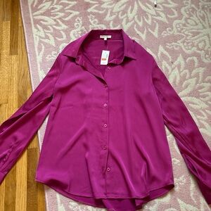 New with tags silk blouse